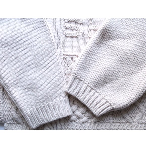 AMBUSH Patchwork Knit Logo Cardigan / Small / Birch Oversized Logo Mens - Picture 11 of 14